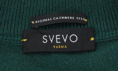 Svevo Parma Green Cashmere Solid Jacket - (SV1229225) - Parent
