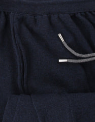 Svevo Parma Dark Blue Solid Cashmere Sweatpants - (SV75234) - Parent