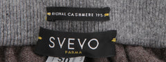 Svevo Parma Brown Solid Cashmere Sweatpants - (SV75236) - Parent