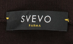 Svevo Parma Brown Wool 1/4 Zip Sweater - (SV823232) - Parent