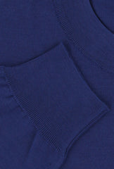 $725 Svevo Parma Blue Wool Crewneck Sweater - (SV4192511) - Parent