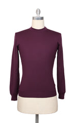 Svevo Parma Purple Wool Crewneck Sweater - S/48 - (SV482215)