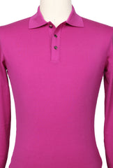 Svevo Parma Pink Solid Wool Polo - (SV416224) - Parent