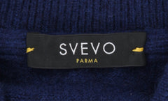 Svevo Parma Dark Blue Wool Blend Solid Jacket - (SV1229221) - Parent