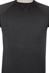 $575 Svevo Parma Dark Gray Cotton Crewneck Sweater - (SV424252) - Parent