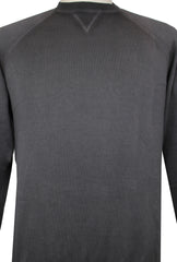 $600 Svevo Parma Gray Cotton Crewneck Sweater - (SV419251) - Parent
