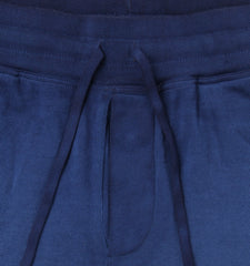 Svevo Parma Blue Solid Cotton Sweatpants - (SV712223) - Parent
