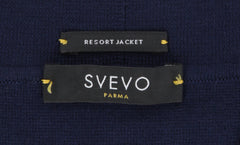 $1225 Svevo Parma Dark Blue Cotton Resort Jacket - (SV1229224) - Parent