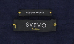 $1225 Svevo Parma Dark Blue Cotton Resort Jacket - (SV1229224) - Parent