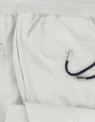 Svevo Parma Light Gray Solid Cotton Sweatpants - (SV810237) - Parent