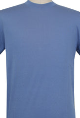 $600 Svevo Parma Blue Cotton Crewneck Sweater - (SV4252417) - Parent