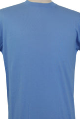 $600 Svevo Parma Light Blue Cotton Crewneck Sweater - (SV4252421) - Parent