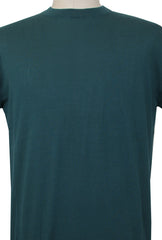 $600 Svevo Parma Dark Green Cotton Crewneck Sweater - (SV4252420) - Parent