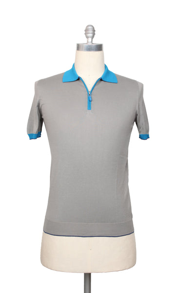 Svevo Parma Gray Solid Cotton Polo - (SV69226) - Parent
