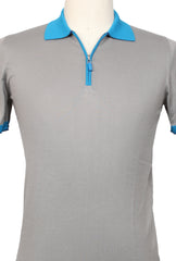 Svevo Parma Gray Solid Cotton Polo - (SV69226) - Parent