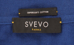 Svevo Parma Blue Fancy Cotton Polo - (SV13235) - Parent