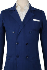 Svevo Parma Blue Cotton Resort Jacket - (SV1012202219) - Parent