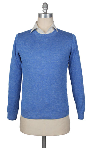 Svevo Parma Blue Crewneck Sweater