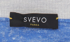 Svevo Parma Blue Silk Blend Crewneck Sweater - (SV10192216) - Parent