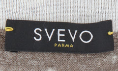 $875 Svevo Parma Brown Silk Blend Crewneck Sweater - (SV425246) - Parent