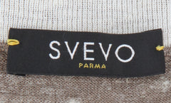 $875 Svevo Parma Brown Silk Blend Crewneck Sweater - (SV425246) - Parent