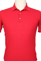 Svevo Parma Red Fancy Cotton Polo - (SV392211) - Parent
