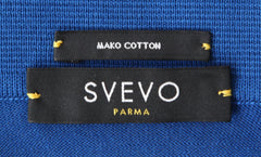 Svevo Parma Blue Solid Cotton Polo - (SV69221) - Parent