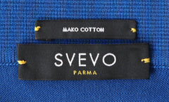 Svevo Parma Blue Solid Cotton Polo - (SV69221) - Parent