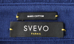 Svevo Parma Dark Blue Solid Cotton Polo - (SV39229) - Parent
