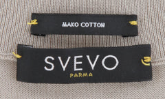 $700 Svevo Parma Beige Cotton Crewneck Sweater - (SV425244) - Parent