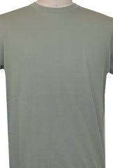 $600 Svevo Parma Light Green Cotton Crewneck Sweater - (SV4252411) - Parent