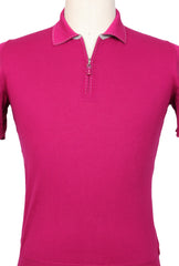 Svevo Parma Pink Solid Cotton Polo - (SV392214) - Parent