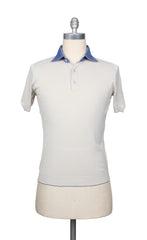 Svevo Parma Light Gray Solid Cotton Blend Polo - XX Large/56 - (SV39221)