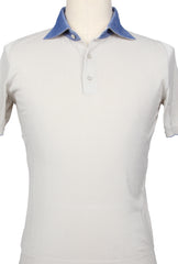 Svevo Parma Light Gray Solid Cotton Blend Polo - (SV39221) - Parent