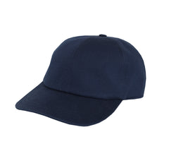 $200 Svevo Parma Blue Solid Cotton Baseball Cap - 7 1/2 US/ 60 EU - (SV78263)