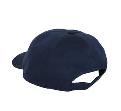 $200 Svevo Parma Blue Solid Cotton Baseball Cap - (SV78263) - Parent