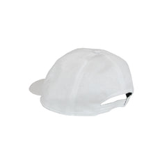 $200 Svevo Parma White Solid Cotton Baseball Cap - (SV78261) - Parent
