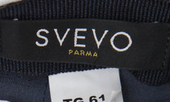 $200 Svevo Parma White Solid Cotton Baseball Cap - (SV78264) - Parent