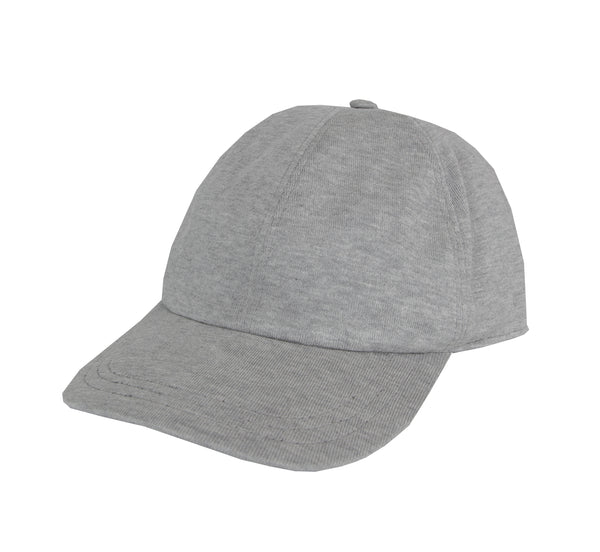 $200 Svevo Parma Gray Solid Cotton Baseball Cap - (SV78265) - Parent