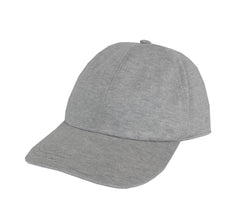 $200 Svevo Parma Gray Solid Cotton Baseball Cap - (SV78265) - Parent