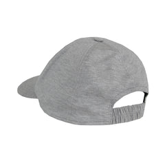 $200 Svevo Parma Gray Solid Cotton Baseball Cap - (SV78265) - Parent