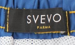 $275 Svevo Parma Blue Solid Swim Shorts - Slim - (SV73242) - Parent