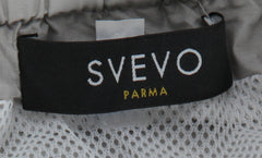 $500 Svevo Parma Light Gray Solid Swim Shorts - Slim - (SV73241) - Parent
