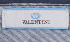 $400 Valentini Sartoria Navy Blue Solid Shorts - - (VS610251) - Parent