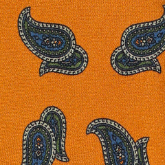Cesare Attolini Burnt Orange Silk Tie
