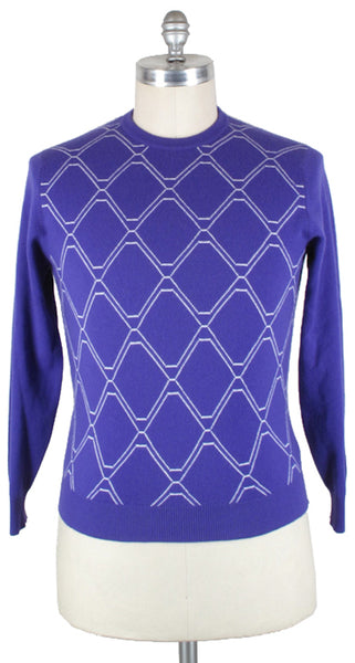 Cesare Attolini Purple Sweater - Crewneck - Small/48 - (B1283)