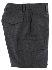 $1245 Brunello Cucinelli Charcoal Gray Melange Wool Pants - Slim - 38/54 - (431)