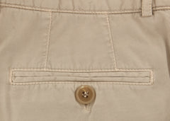 Brunello Cucinelli Beige Solid Pants - Slim - (BCL0050M78WC163) - Parent