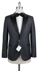 Brunello Cucinelli Gray Wool Blend Tuxedo - (BC516232) - Parent