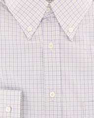 Brunello Cucinelli Purple Plaid Shirt - Full - (MG66768C87) - Parent